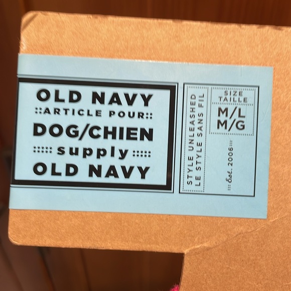 NWT Old Navy “Princess” dog hoodie. (M/L).  100% cotton - Picture 7 of 8